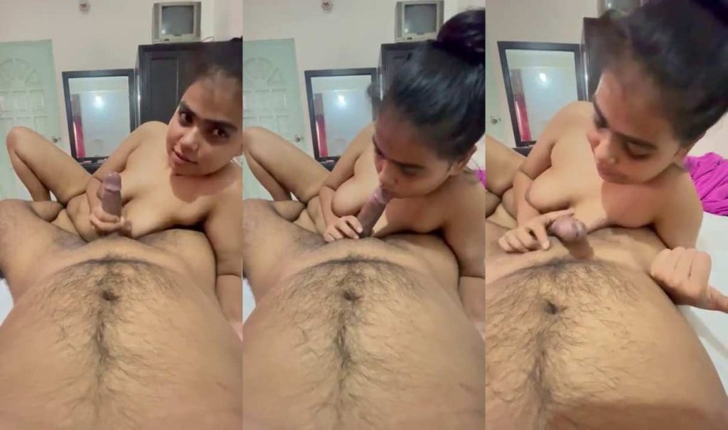 Desi Girl Sucking Indian Boy’s Dick