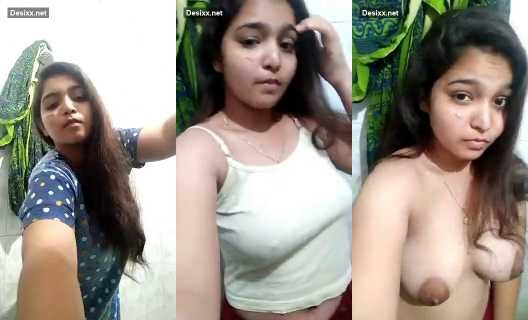 Watch Cute Desi Girl Showing Her Big Boobs