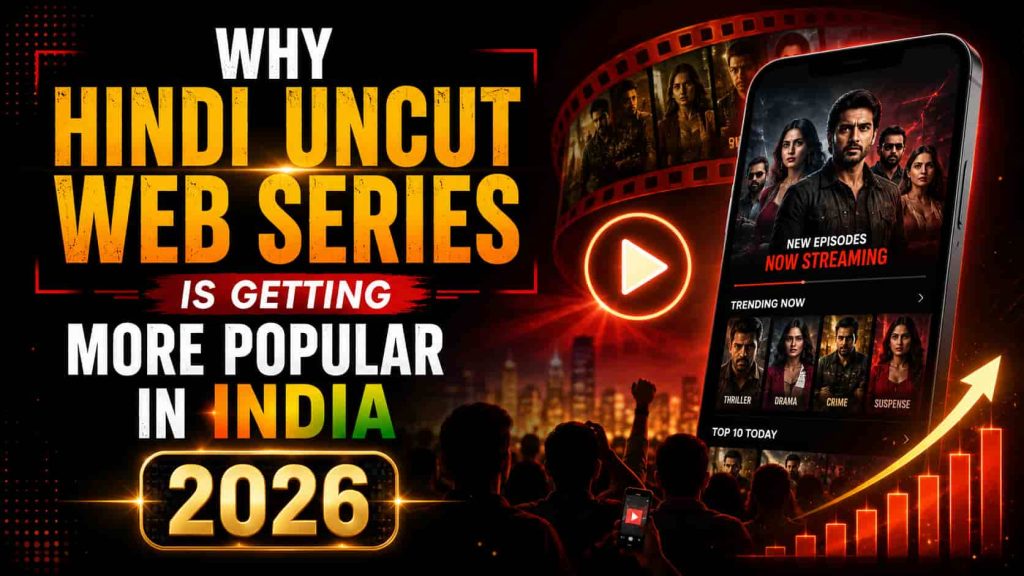 Why Hindi Uncut Web Series Is Getting More Popular in India 2026
